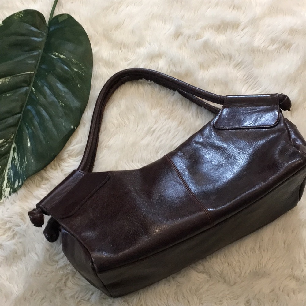 Brown leather bag by ALDO